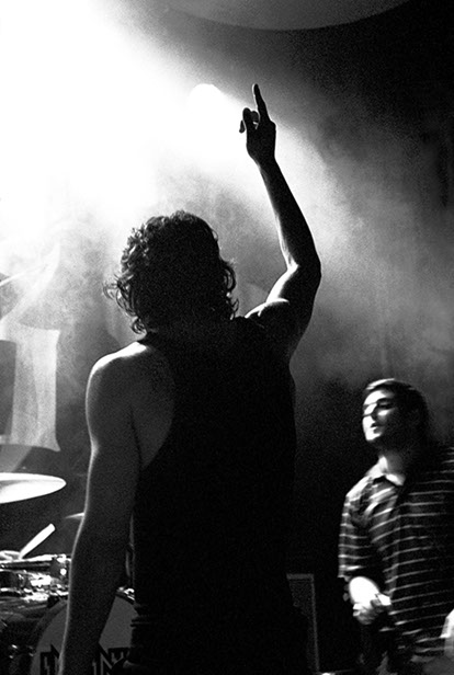 Rockfotografering i Hudiksvall, fotograferat av fotograf Henrik Peltonen